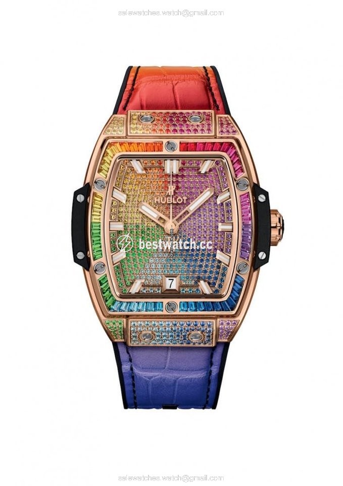 Hublot Spirit of Big Bang Mens watch Unisex Automatic Rose gold 665.OX.9910.LR.0999