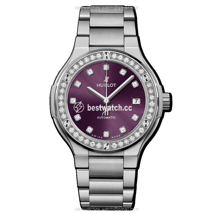 Hublot Classic Fusion 45, 42, 38, 33 mm Womens watch Automatic Titanium 568.NX.897P.NX.1204