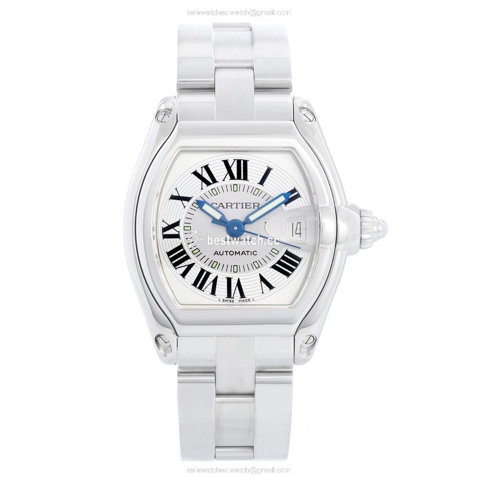 Cartier Roadster Mens watch Unisex Automatic Steel W62025V3 2510