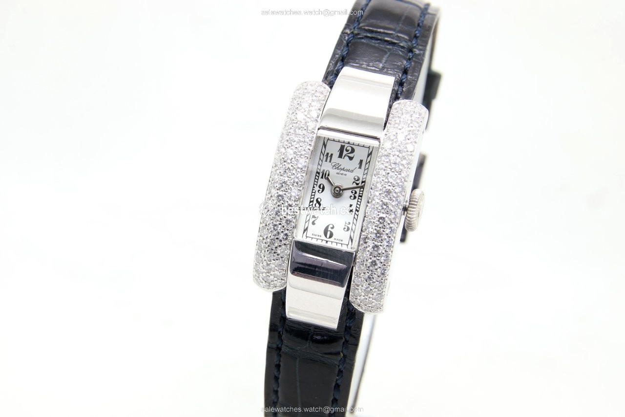 Chopard La Strada Womens watch Quartz White gold 433 1