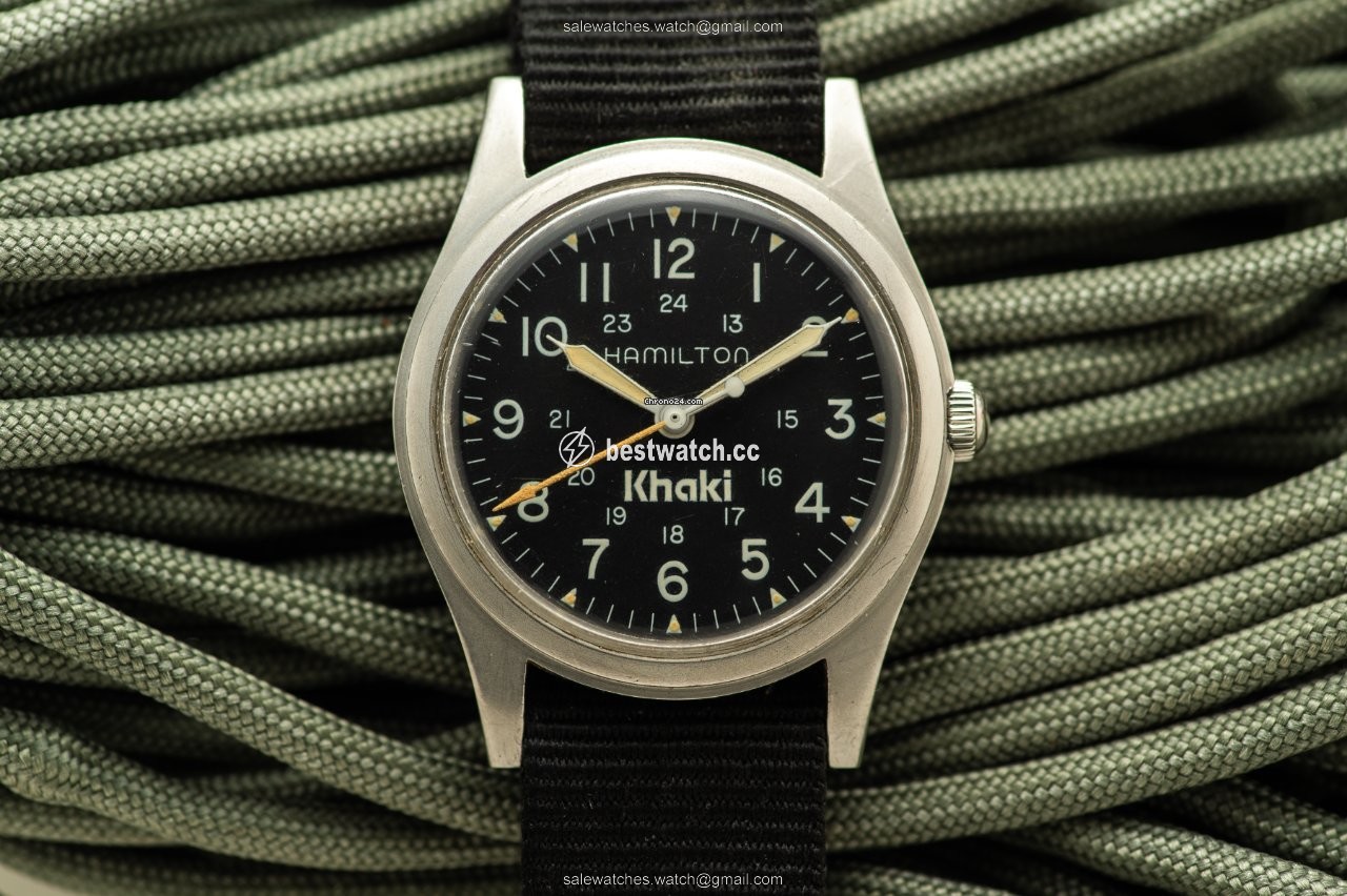 Hamilton Khaki Field Mens watch Unisex Manual winding Steel 9415