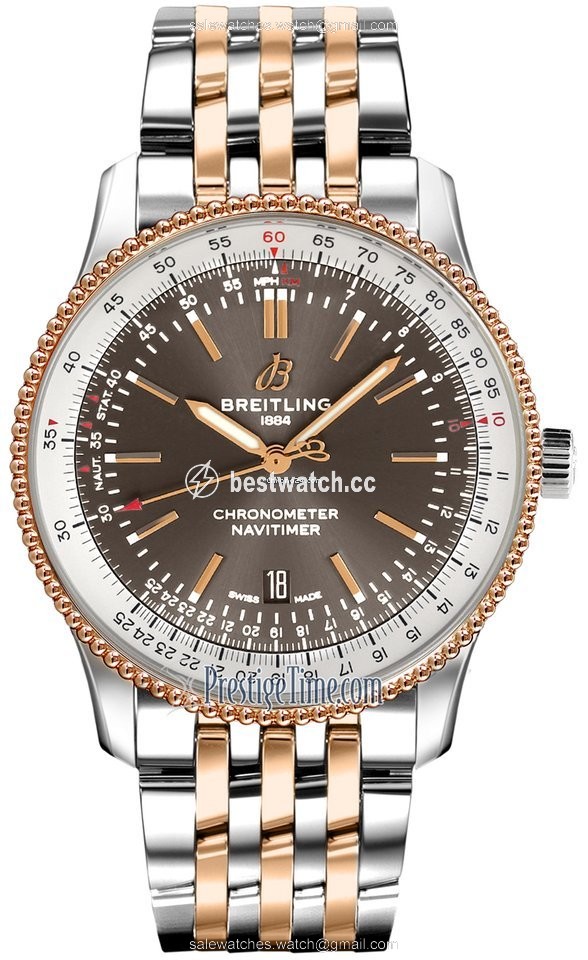 Breitling Navitimer Mens watch Unisex Automatic Gold Steel u17326211m1u1