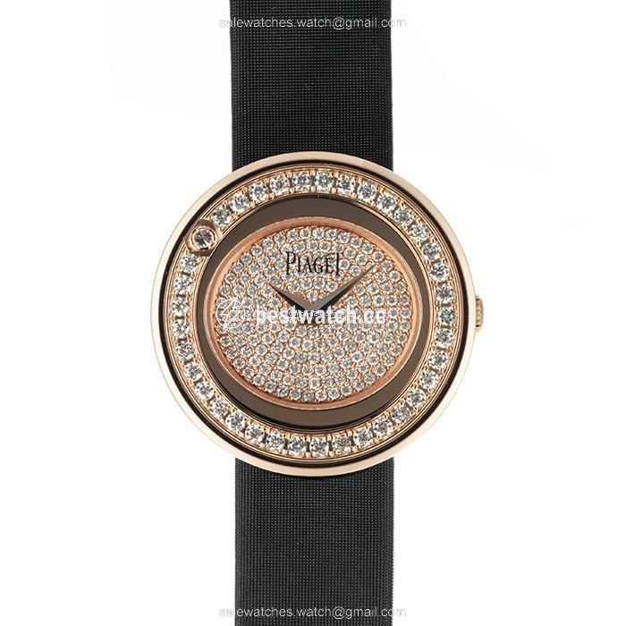Piaget Quartz Rose gold P10866