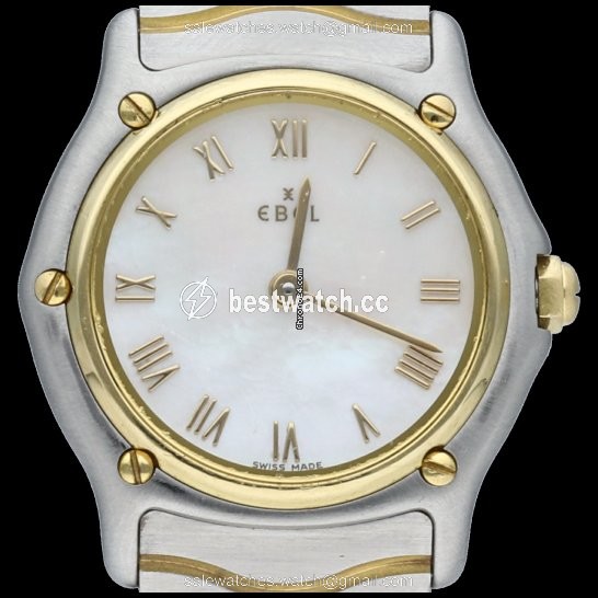 Ebel Sportwave Womens watch Quartz Gold Steel 1090121