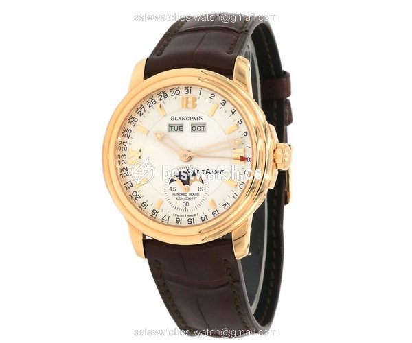 Blancpain Leman Moonphase Automatic Rose gold 2763
