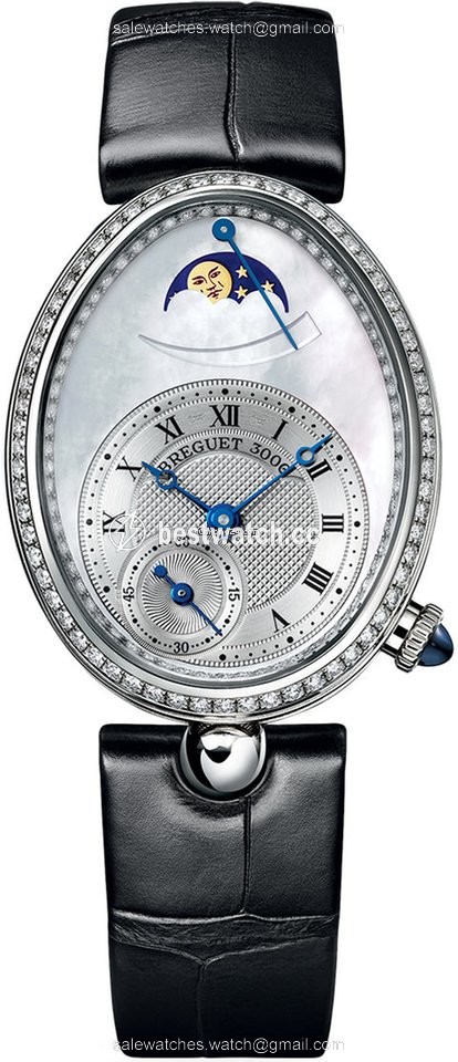 Breguet Reine de Naples Womens watch Automatic White gold 8908bb 52 964 d00d3L
