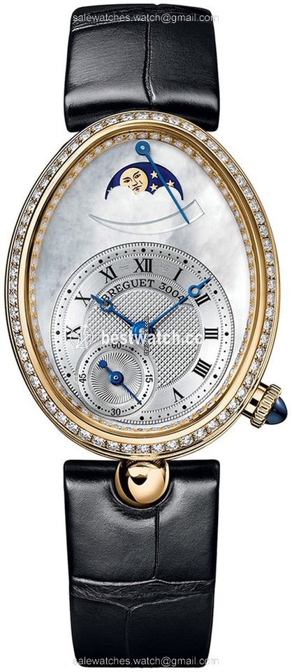 Breguet Reine de Naples Womens watch Automatic Yellow gold 8908ba 52 964 d00d3L