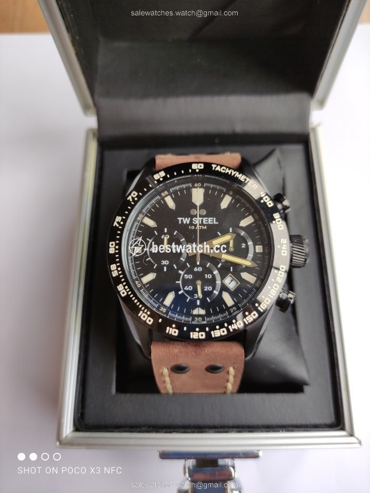 TW Steel Mens watch Unisex Quartz Steel TW Steel Chrono Sport Chrono CHS1