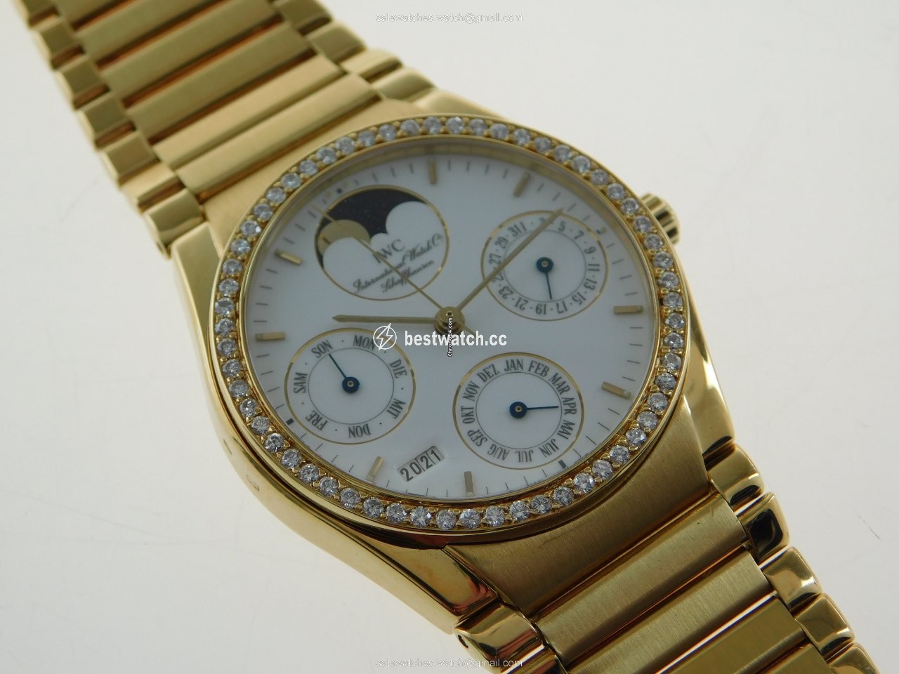 IWC Ingenieur Mens watch Unisex Automatic Yellow gold 9263