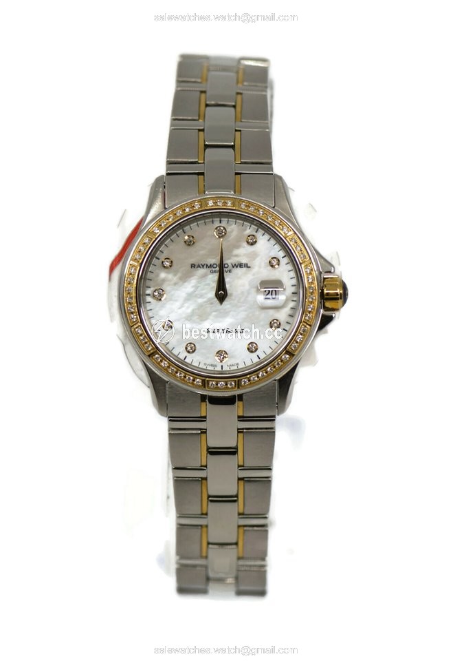 Raymond Weil Parsifal Womens watch Quartz Gold Steel 9460-sgs-97081