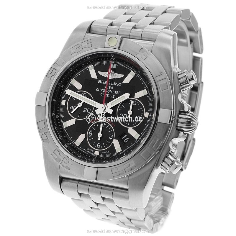 Breitling Chronomat 44 Mens watch Unisex Automatic Steel AB011010 BB08