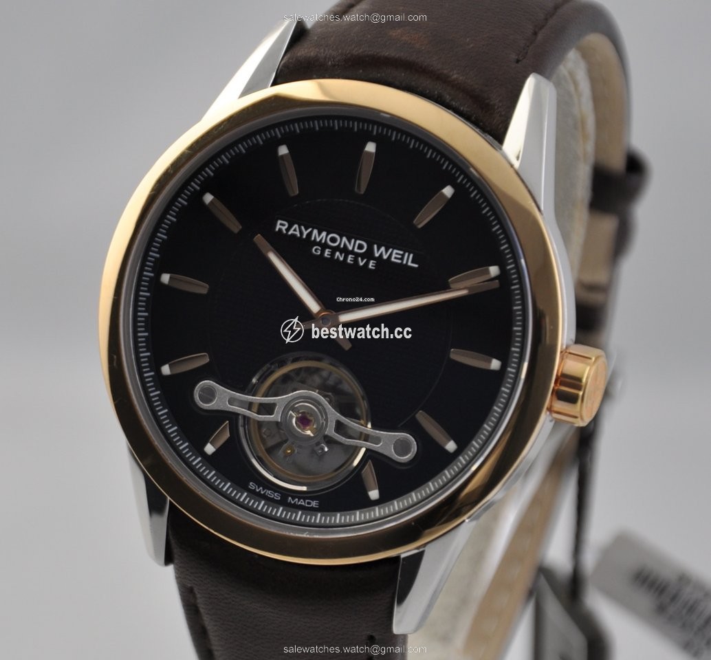 Raymond Weil Freelancer Mens watch Unisex Automatic Gold Steel 2780-SC5-20001