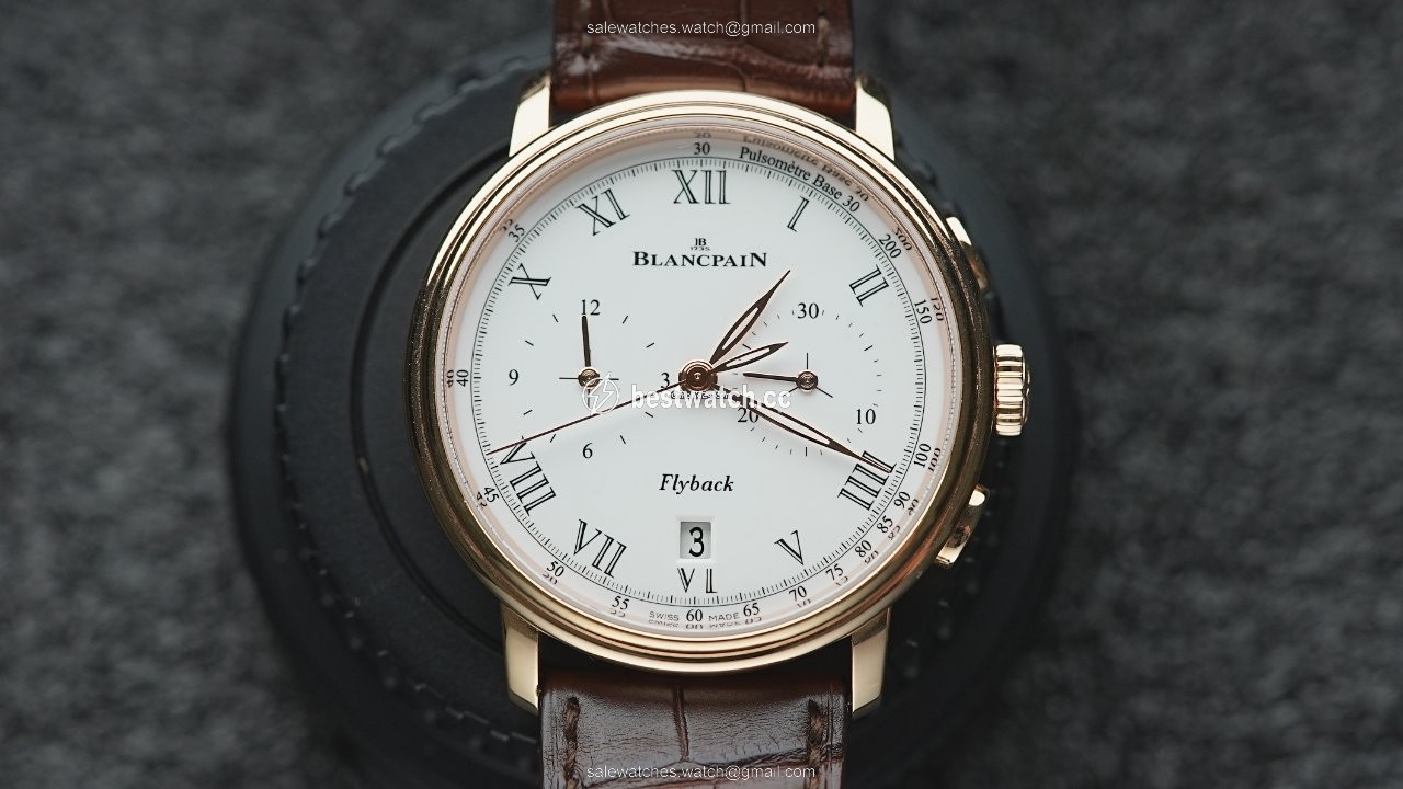 Blancpain Villeret Mens watch Unisex Automatic Rose gold 6680F-3631-55B