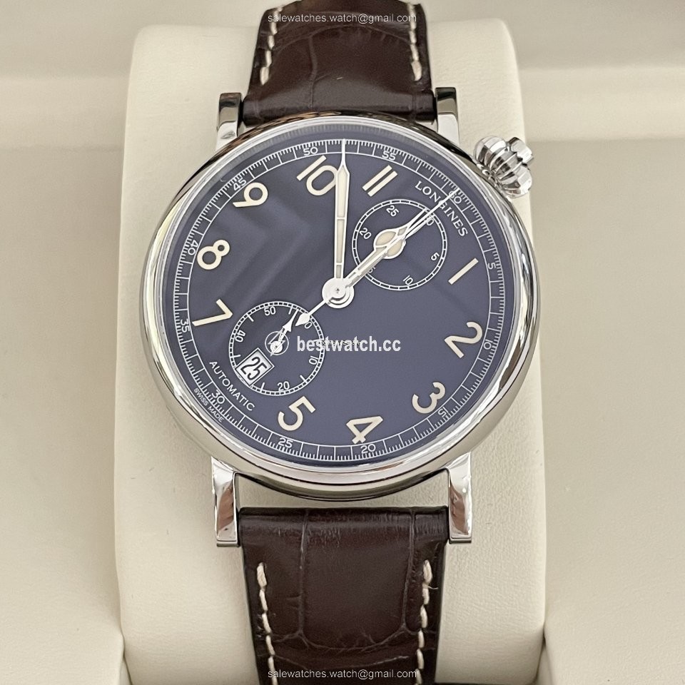 Longines Avigation Mens watch Unisex Automatic Steel L2.812.4.53.2