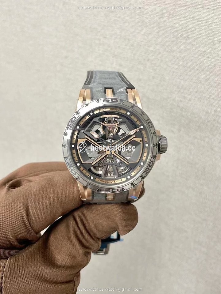 Roger Dubuis Excalibur Mens watch Unisex Automatic Rose gold RDDBEX0750
