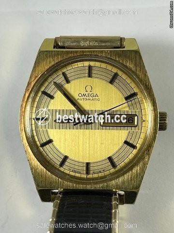Omega Mens watch Unisex Automatic Gold Steel 1660141