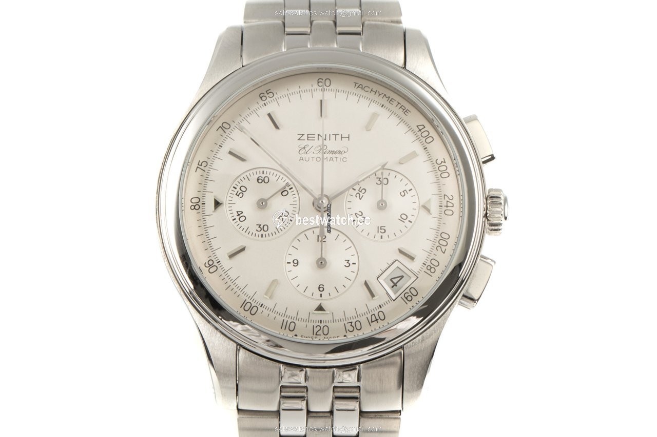 Zenith El Primero Chronograph Mens watch Unisex Automatic Steel 02.0501.400