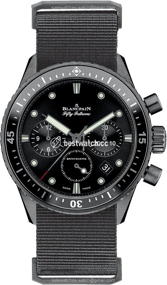 Blancpain Fifty Fathoms Mens watch Unisex Automatic Ceramic 5200 0130 NABA