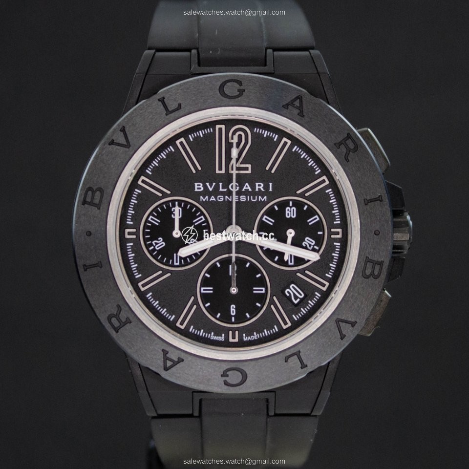 Bulgari Diagono Mens watch Unisex Automatic Ceramic 102428 DG42BSMCVDCH