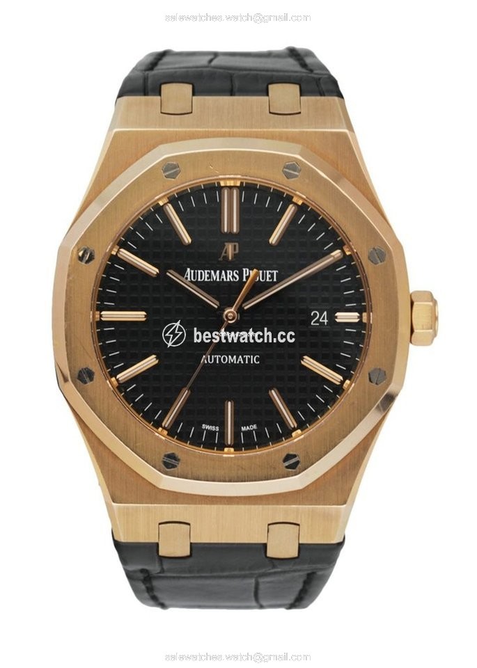 Audemars Piguet Royal Oak Selfwinding Mens watch Unisex Automatic Rose gold 15400OR