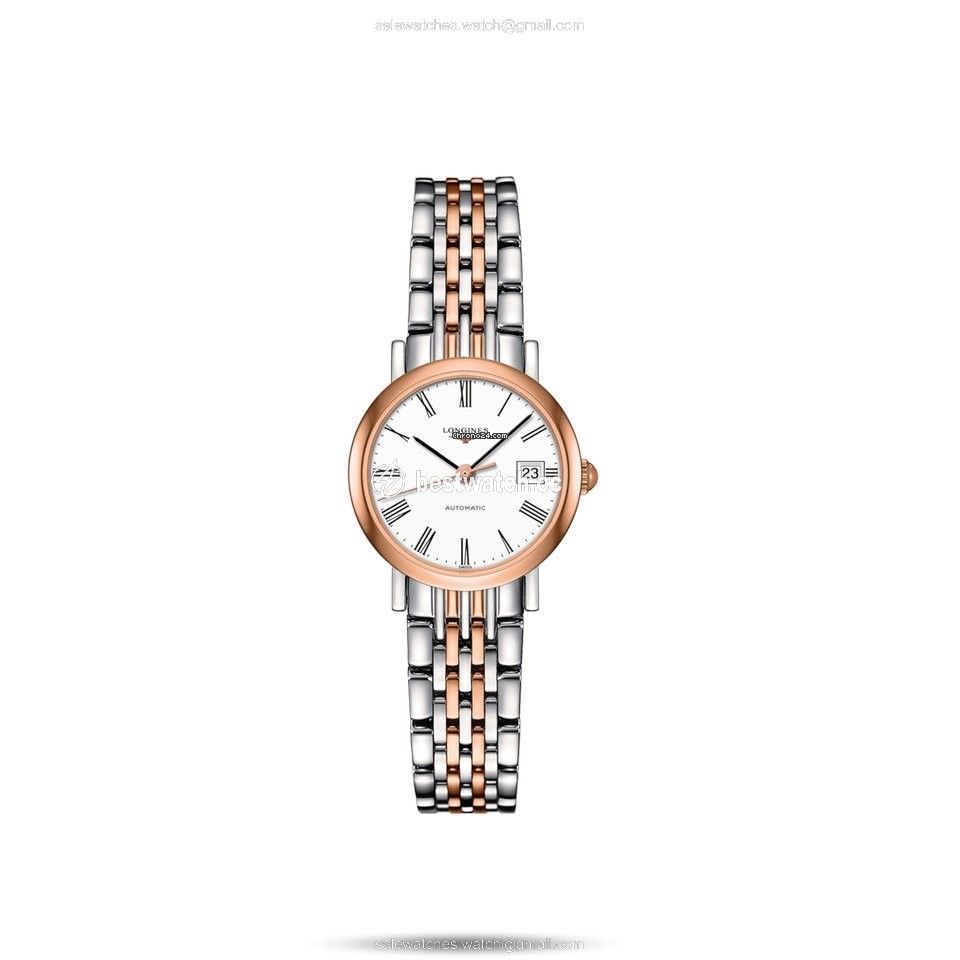 Longines Elegant Womens watch Automatic Gold Steel L4.309.5.11.7