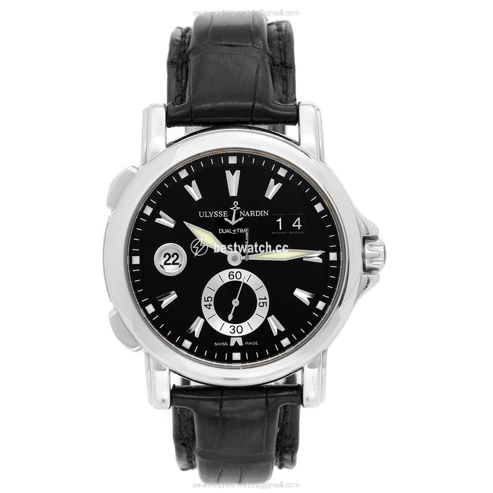 Ulysse Nardin Dual Time Mens watch Unisex Automatic Steel 243-55 92