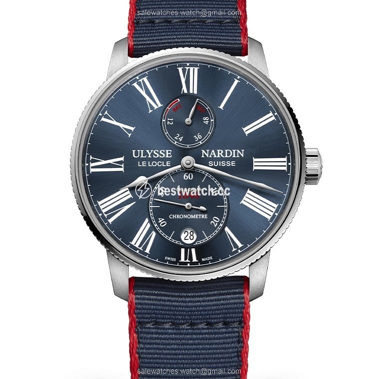 Ulysse Nardin Marine Torpilleur Mens watch Unisex Automatic Steel 1183-310-3A 0A