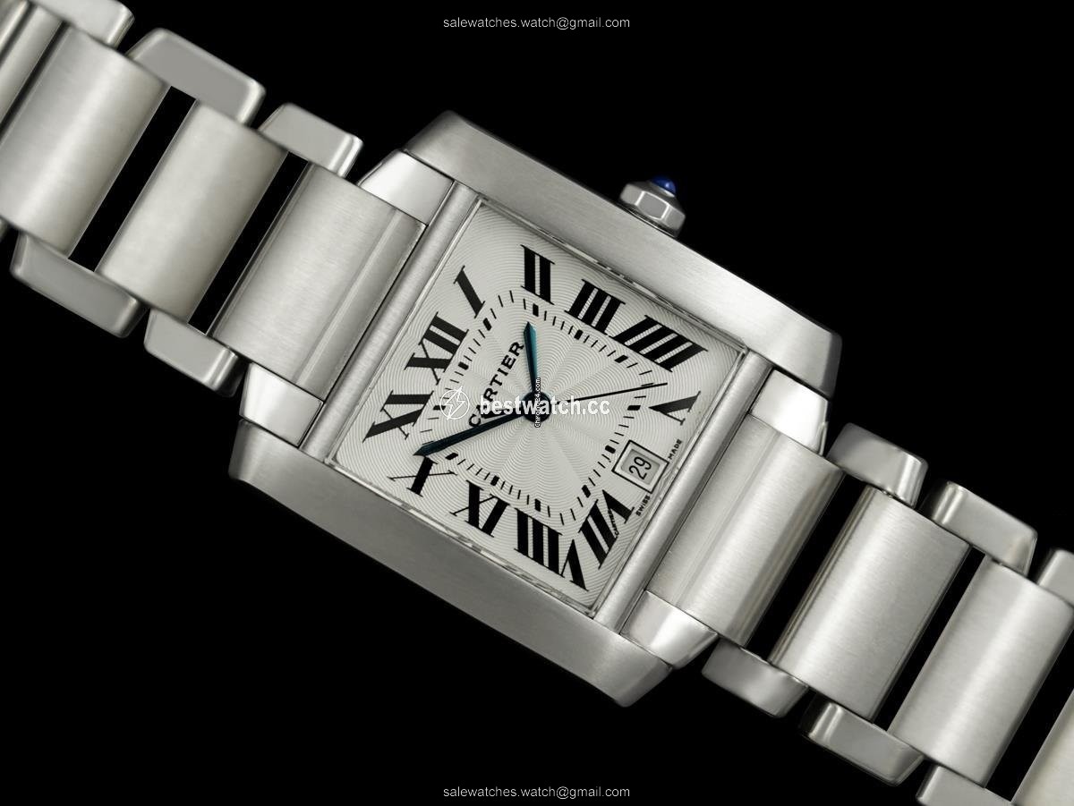 Cartier Tank Francaise Mens watch Unisex Automatic Steel 8120