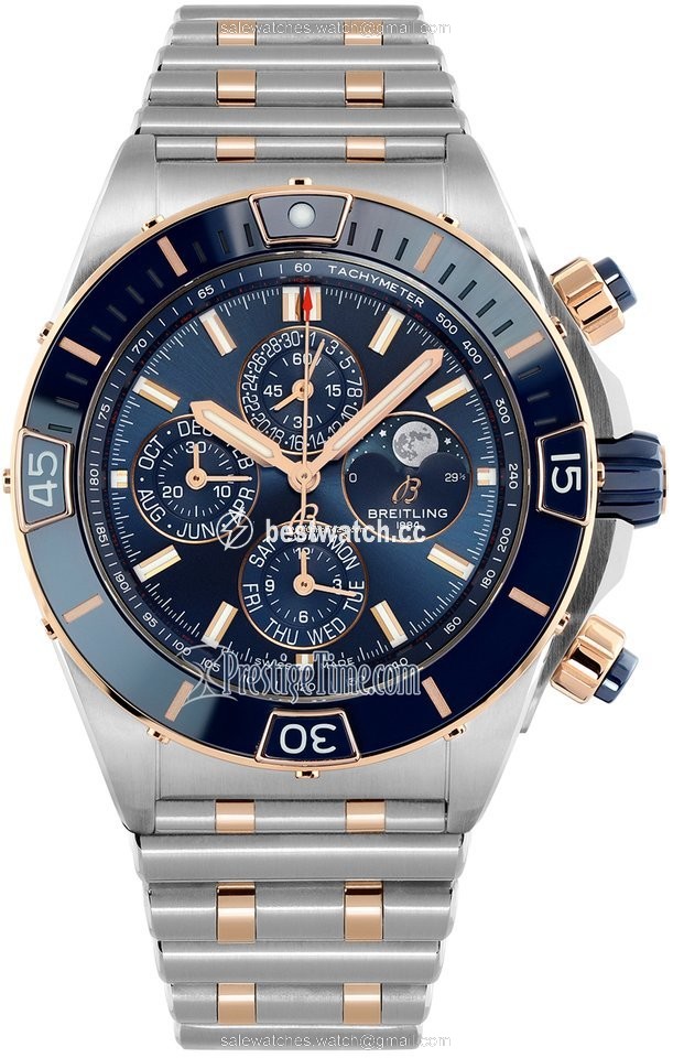 Breitling Chronomat 44 Mens watch Unisex Automatic Gold Steel u19320161c1u1