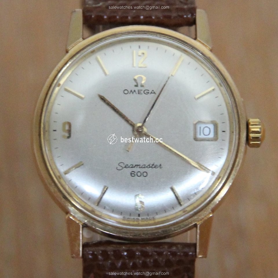 Omega Seamaster Mens watch Unisex Manual winding Yellow gold 136.011