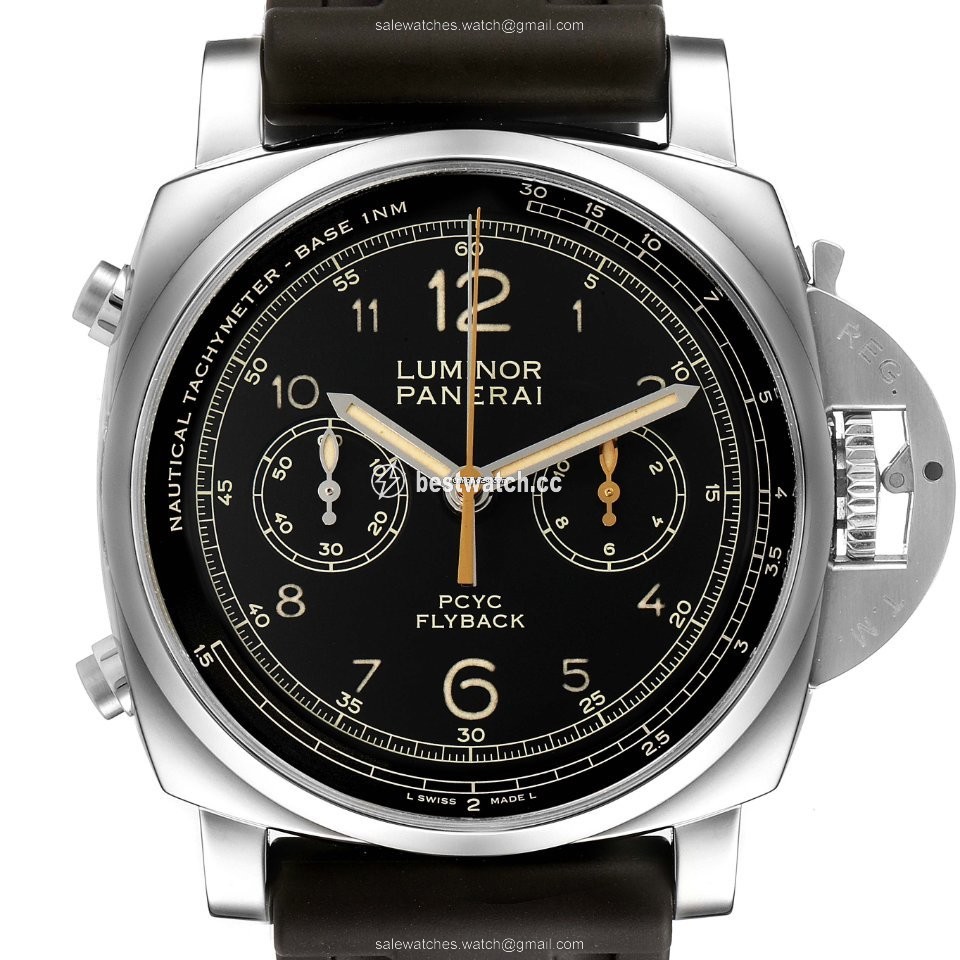 Panerai Luminor 1950 3 Days Chrono Flyback Mens watch Unisex Automatic Steel PAM00653