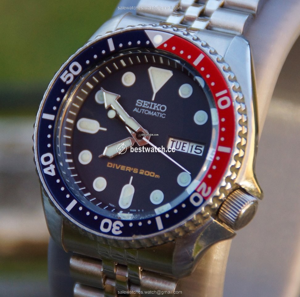 Seiko Prospex Mens watch Unisex Automatic Steel SKX009K2