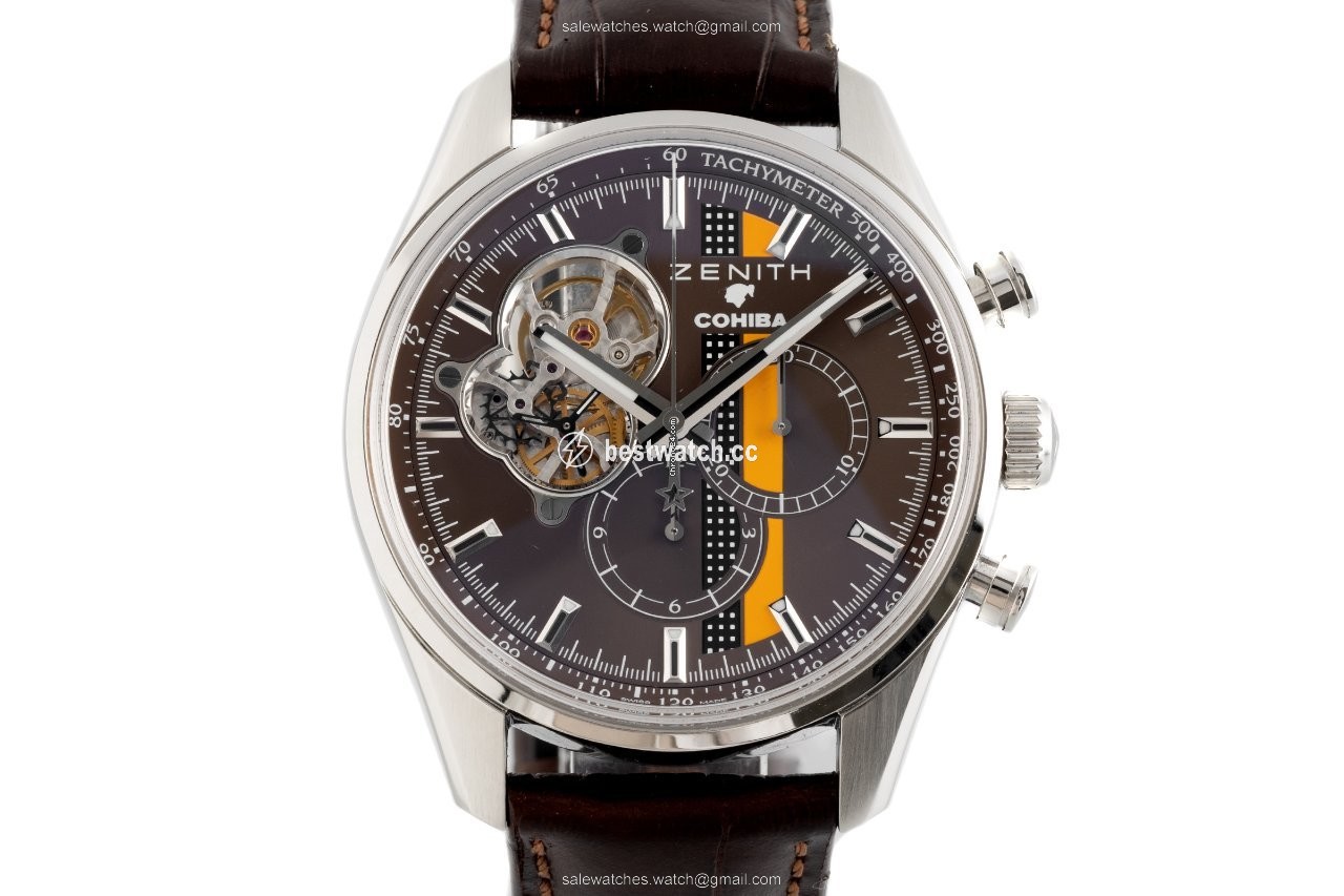 Zenith El Primero Chronograph Mens watch Unisex Automatic Steel 03.2047.4061 76.C494