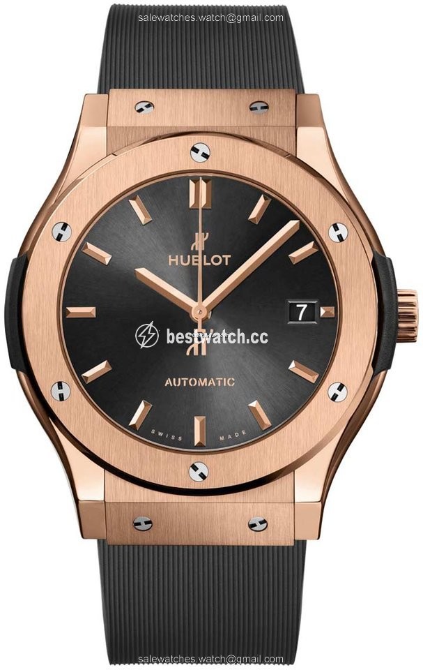 Hublot Classic Fusion Racing Grey Mens watch Unisex Automatic Rose gold 511.ox.7081.rx