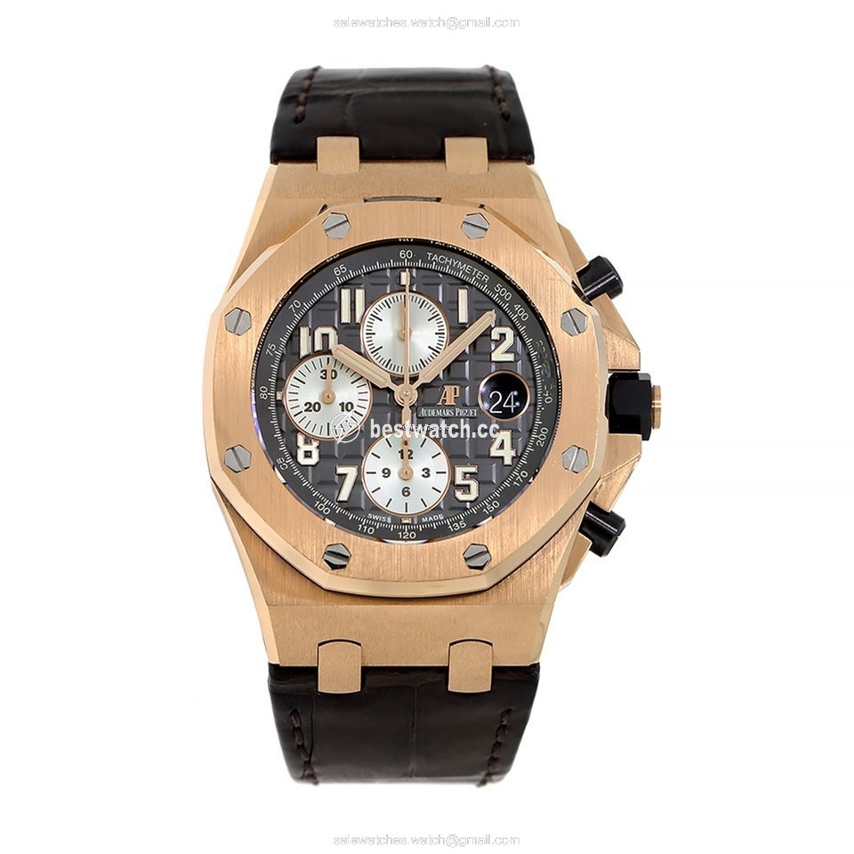 Audemars Piguet Royal Oak Offshore Chronograph Mens watch Unisex Automatic Rose gold 26470OR.OO.A125CR.01