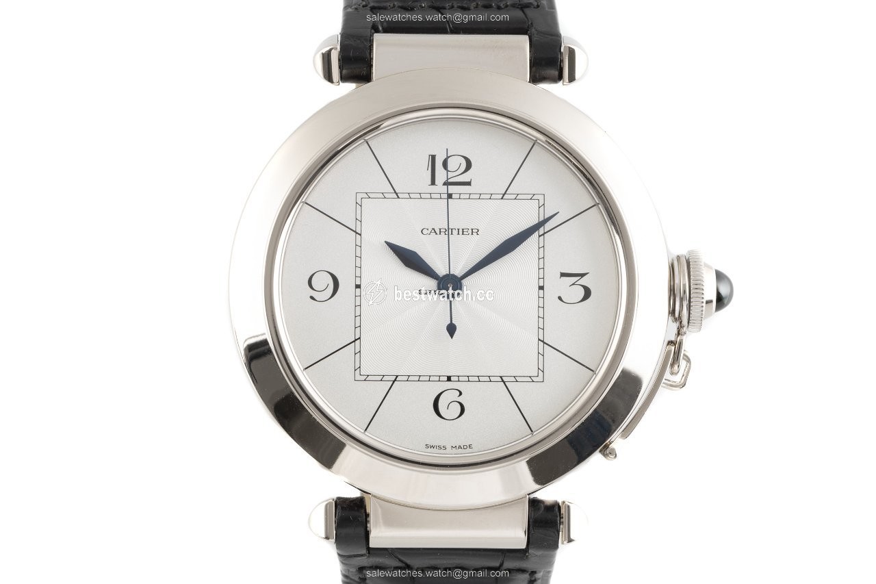 Cartier Pasha Mens watch Unisex Automatic White gold 2727