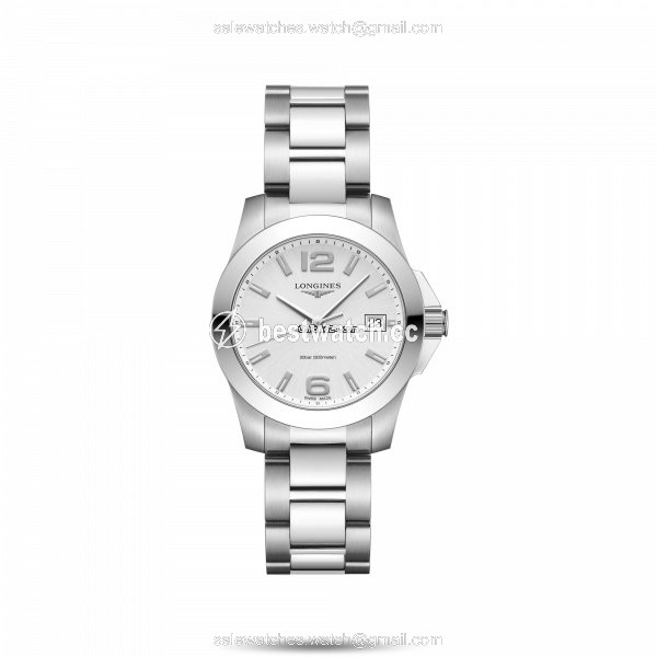 Longines Conquest Womens watch Quartz Steel L3.377.4.76.6