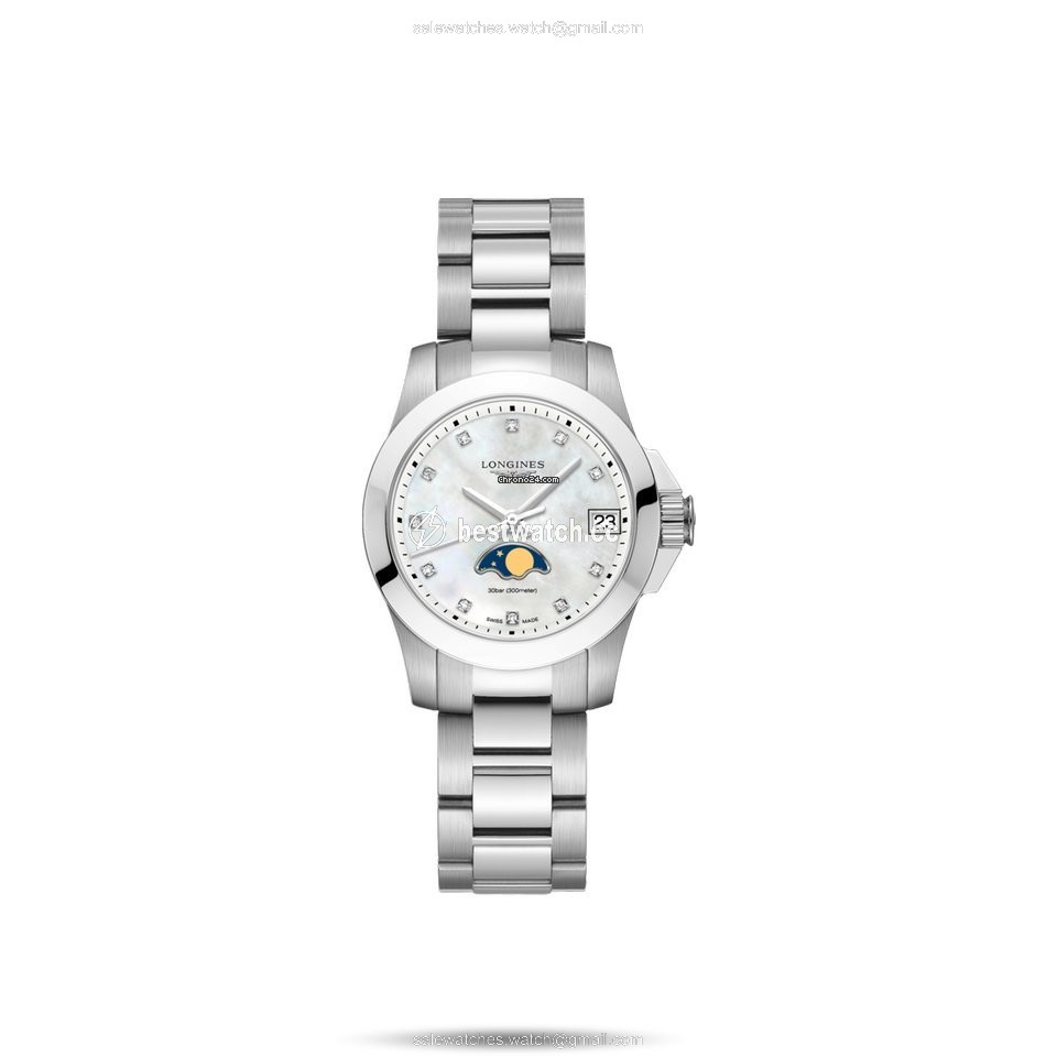 Longines Conquest Womens watch Quartz Steel L3.380.4.87.6