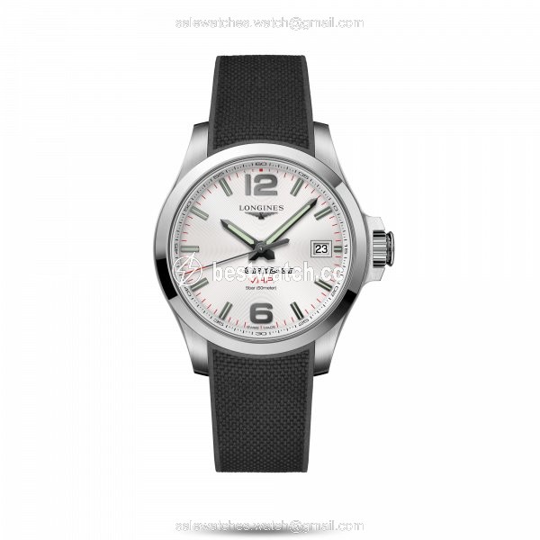 Longines Conquest Mens watch Unisex Quartz Steel L3.716.4.76.9