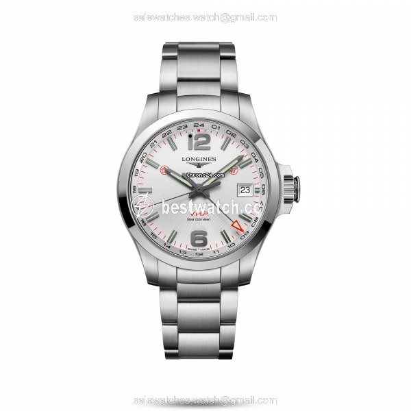 Longines Conquest Mens watch Unisex Quartz Steel L3.718.4.76.6