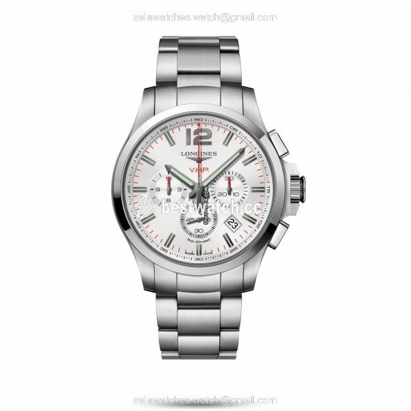 Longines Conquest Quartz Steel L3.727.4.76.6