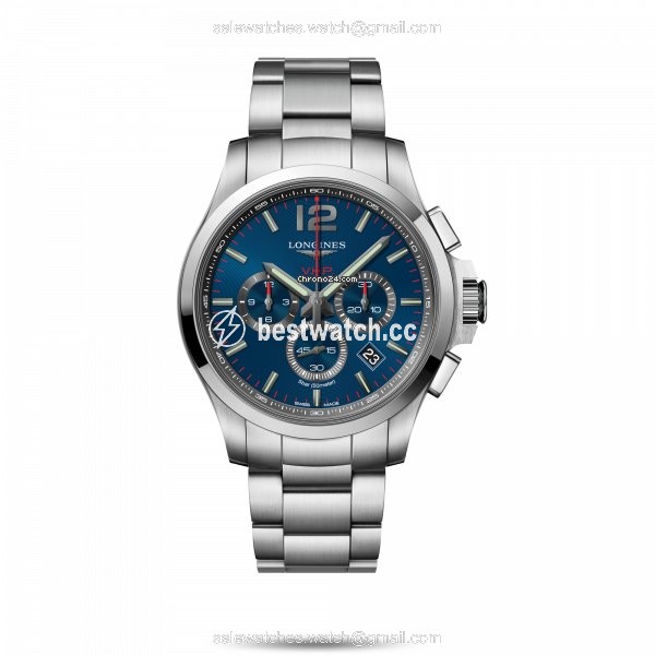 Longines Conquest Mens watch Unisex Quartz Steel L3.727.4.96.6
