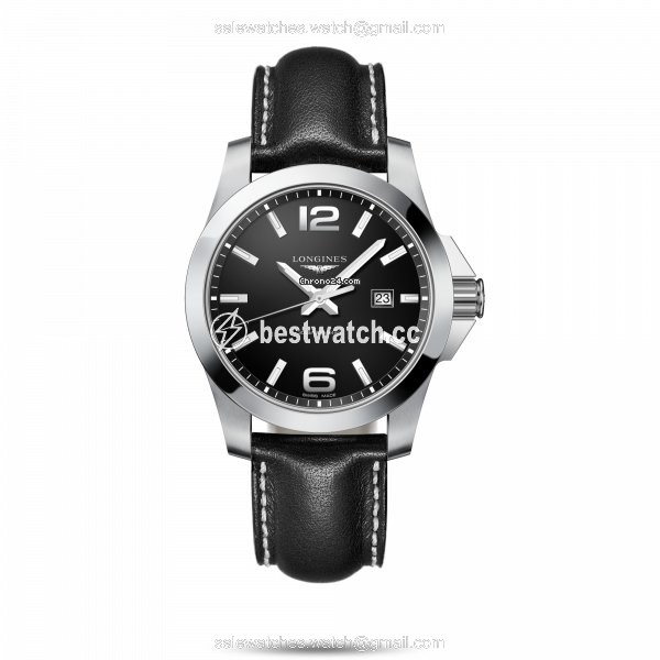 Longines Conquest Mens watch Unisex Quartz Steel L3.760.4.56.3
