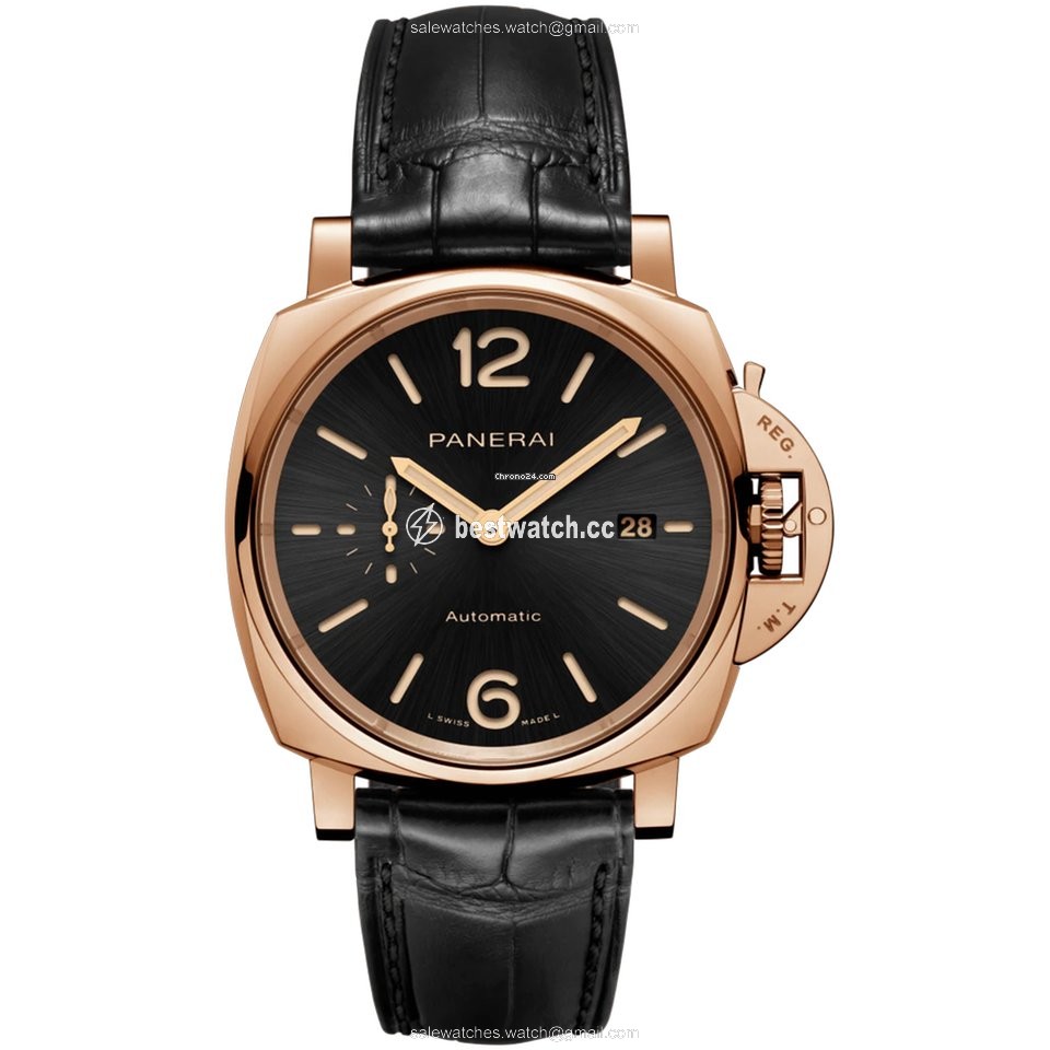 Panerai Mens watch Unisex Automatic Rose gold PAM 01041