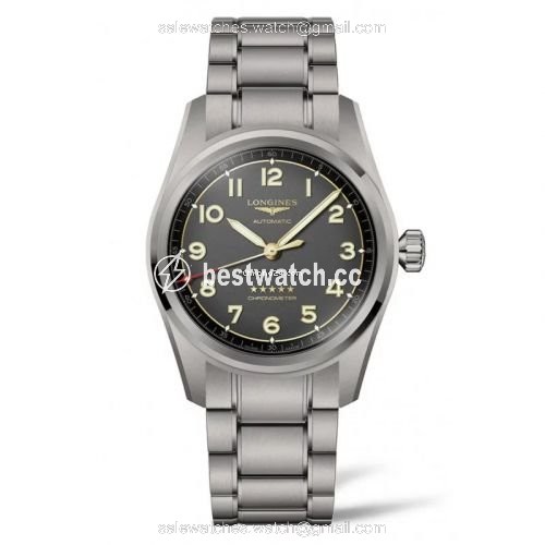 Longines Spirit Mens watch Unisex Automatic Titanium L3.811.1.53.6