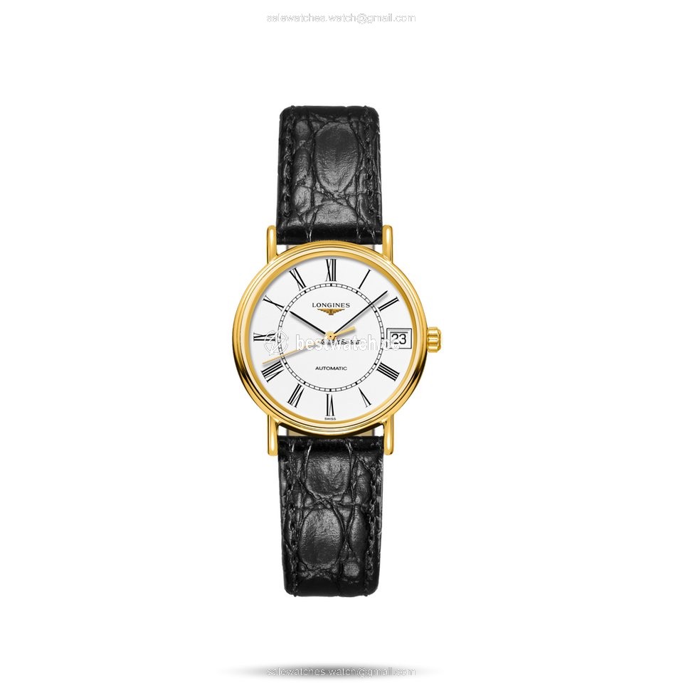 Longines Presence Womens watch Automatic Red gold L4.322.2.11.2