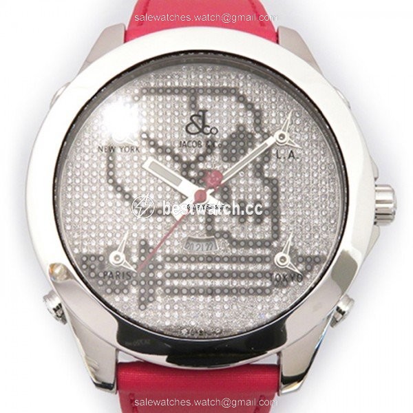 Jacob & Co. Quartz Steel JC-SKULL3