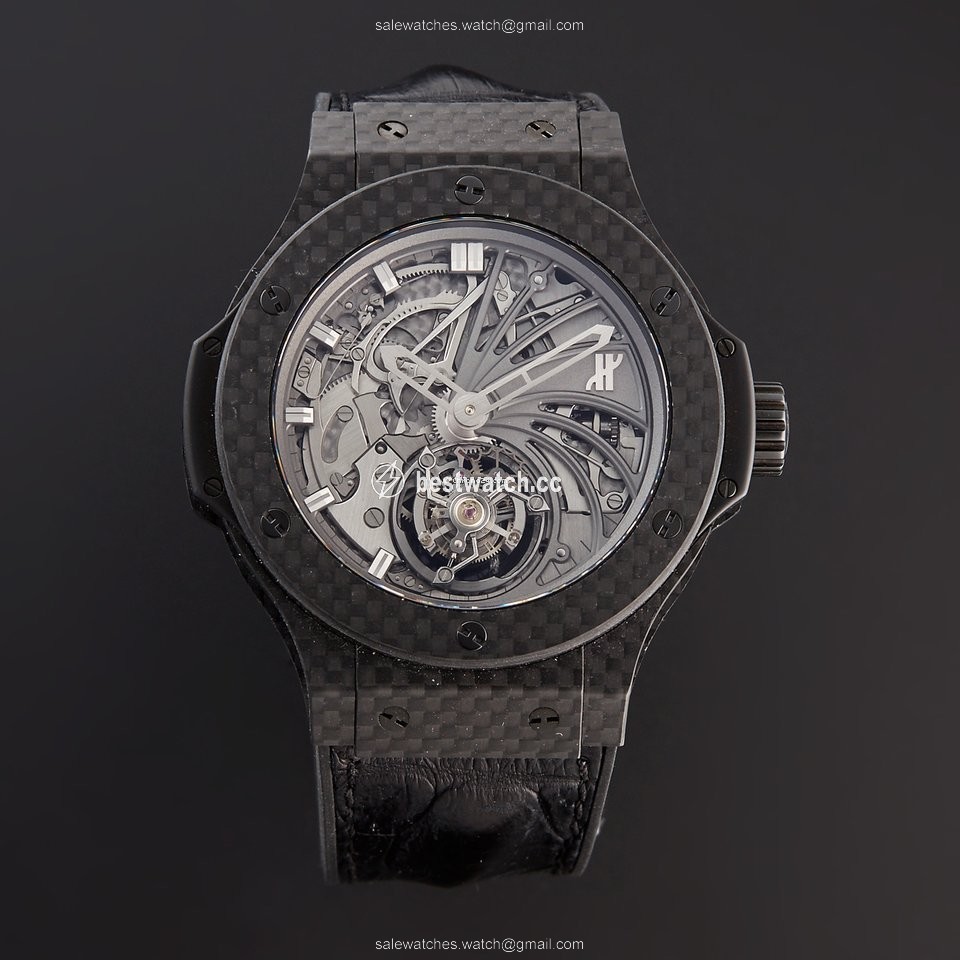 Hublot Big Bang Mens watch Unisex Manual winding Carbon 304.QX.1140.HR