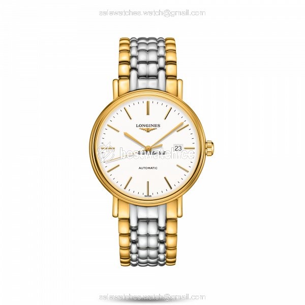 Longines Presence Automatic Gold Steel L4.922.2.12.7