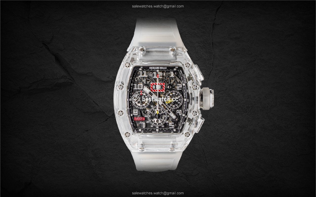 Richard Mille RM 011 Mens watch Unisex Automatic White gold Richard Mile